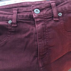 Car Mar plum skinny jeans